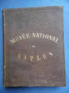 ARCHEOLOGIA-LES MONUMENTS DU MUSEE NATIONAL DE NAPLES-172 INCISIONI-NAPOLI 1875 - Bild 1 von 11