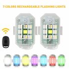 Wireless Led Strobe Light 7 Colors Rechargeable Flashing Lights High Brightness