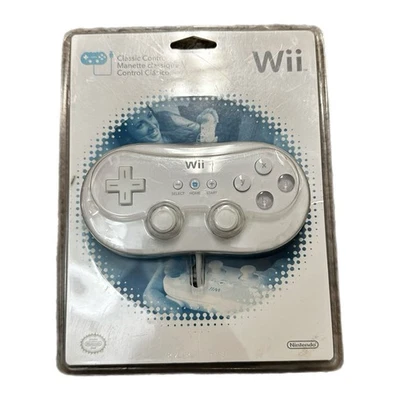 Nintendo Wii Classic Controller Accessory RVL-A-RW-USZ  New Sealed - Image 1 of 2