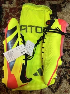 Adidas Predator Elite FG, Team Solar Yellow/Core Black/Solar Red - Taglia US 7 - Foto 1 di 8