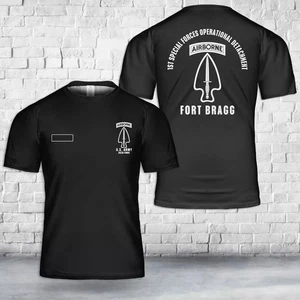 Custom Name Delta Force 1st Special Forces Operational Detachment 3D T- shirt - Picture 1 of 2