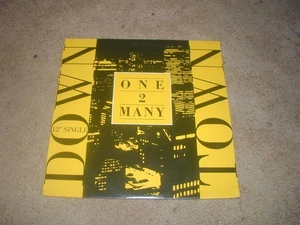 One 2 Many Down Town A & M 12" Single 1988 - Picture 1 of 2