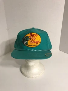 Parche de gorra de sombrero verde azulado Springfield, MO de colección Head To Toe Bass Pro Shops ajuste - Imagen 1 de 12
