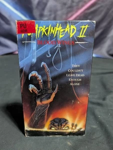Pumpkinhead 2 Blood Wings (VHS, 1994) Horror Movie Kane Hodder Soleil Moon Frye - Picture 1 of 7