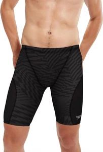 Speedo Men’s Eco Printed Splice Jammer Swim Shorts 34 ML Deep Storm/Anthracite - Picture 1 of 4