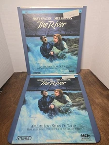 The River (Laserdisc) CED Mel Gibson, Sissy Spacek Tested - Picture 1 of 6