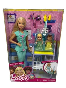 Barbie Mattel Pediatrician Career Doll Baby Doctor Accessories - Picture 1 of 8