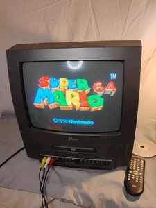 🔥Funai TV (CRT) DVD Combo, Tested-works, Used, For Video Gaming, Vintage - Picture 1 of 11