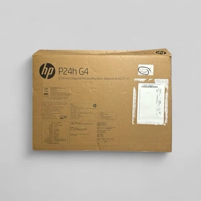 HP P24H G4 23.8" FHD IPS Monitor 1080p 5ms 1000:1 HDMI DisplayPort VGA No Base - Image 1 of 3