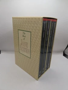 The Best of Jane Austen Box Set of 4 Paperback Books Vintage 1996 Editions - Picture 1 of 7
