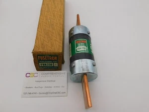 FRN-250 - FUSETRON 250A AMP 250V CLASE K5 DOBLE ELEMENTO HOJA FUSIBLE - NUEVO EN CAJA - Imagen 1 de 5