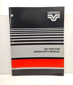 USED OLD STOCK VERSATILE OPERATORS MANUAL FOR 756 TRACTOR 97647 - Picture 1 of 4