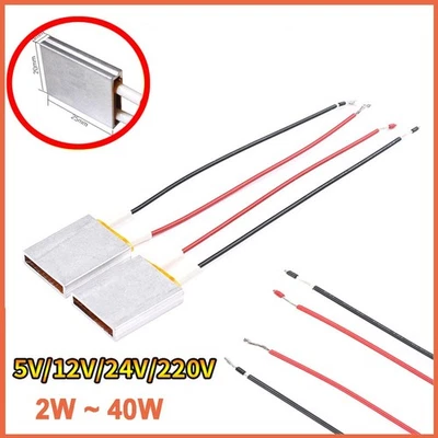 PTC Heizplatte 5V/12V/24V/220V Heizelement Thermostat Heizplatte Heizung Platte - Bild 1 von 4