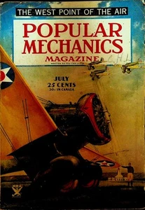 Popular Mechanics Magazine July 1934 Circus Acrobats Randolph Field Texas - Picture 1 of 3