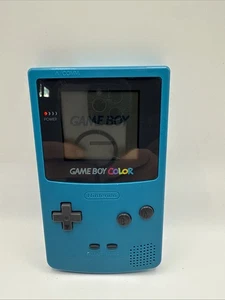 Nintendo Game Boy Color Handheld-System türkisblau CGB-001 getestet und funktioniert - Bild 1 von 7
