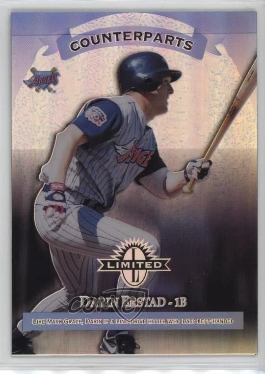 1997 Donruss Limited Counterparts Limited Exposure Darin Erstad Mark Grace #71 - Image 1 of 2