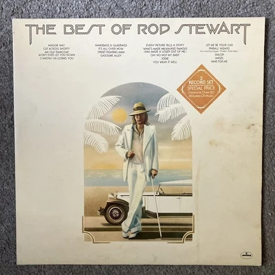 Rod Stewart the Best of Rod Stewart 1977 UK Double Vinyl LP Mercury 6643 030 VG+ - Image 1 of 4