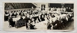 1936 Yardlong Foto ländliche Postboten State Convention Abendessen Plymouth MA - Bild 1 von 7