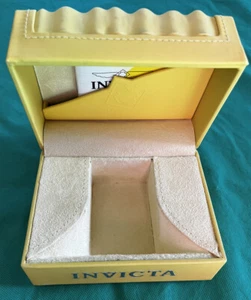 INVICTA Yellow Watch Box Storage Case - Picture 1 of 7