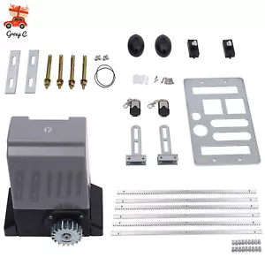 Schiebetorantrieb Jet + 6m Zahnstange Schiebetor Motor Komplett-Set 1800KG 230 - Bild 1 von 20