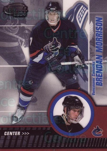 2003-04 Pacific Invincible Retail #96 Brendan Morrison - Image 1 of 1