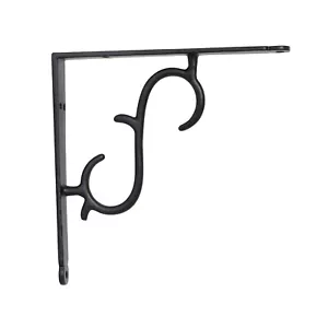 Soporte de estante Iron Farmhouse BK-IR8011 (paquete de 2) | Envío GRATUITO EE. UU. - Imagen 1 de 2