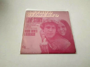 ASTRUD GILBERTO "LOVE STORY (WHERE DO I BEGIN)" 7" SINGLE BE/G BE/G - Picture 1 of 2