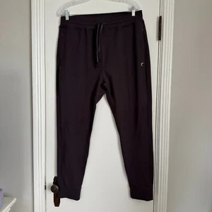 Zyia Dark Aubergine Confluence Zipper Jogger Leggings Purple Size 3XL - Picture 1 of 8