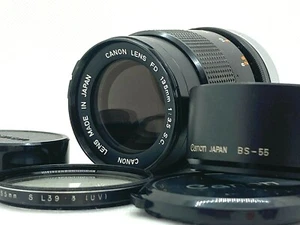 【 N MINT / Rare "O" 】 Canon FD 135mm F3.5 MF Portlait Lens from Japan #C-3223-2X - Imagen 1 de 12