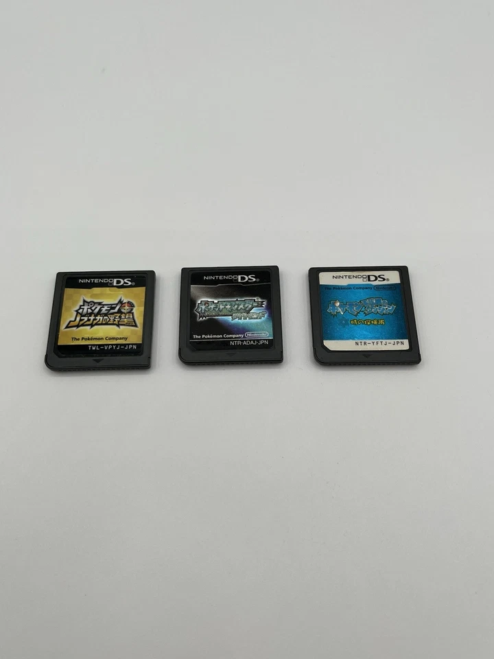 Lote de juegos Pokémon Conquest, Diamond, & Blue Mystery Dungeon auténticos Nintendo DS Foto 1 de 4