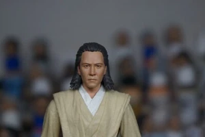 1/12 Starwars Blackseries Acholyte Master Jedi Lee jung jae cabeza pintada personalizada - Imagen 1 de 7