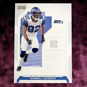 Maglietta Darrell Jackson 2006 Playoff NFL argento #20 nuova di zecca Florida Legends Seahawks - Foto 1 di 4