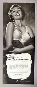 Sujetador Formfit Life anuncio estampado - 1951 ~~ sujetadores y fajas - Imagen 1 de 1