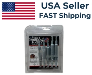 Snappy 5pc Self Centering Hinge Drill Bit Set #2–14 - USED - Picture 1 of 3