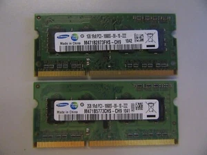 3GB SAMSUNG (1x1GB, 1x2GB) PC3-10600S DDR3 LAPTOP MEMORY - Picture 1 of 2