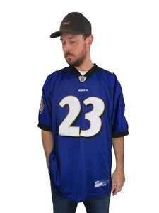 Reebok Willis Mcgahee Baltimore Ravens NFL Football Jersey Mens 54 2XL Stitched - Picture 1 of 11