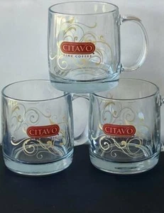 Citavo Coffee/Tea Mugs Set of Three William Sonoma - Picture 1 of 7