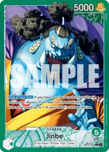 One Piece A Fist of Divine Speed Jinbe Alt Art OP11-021 NM english - Picture 1 of 1