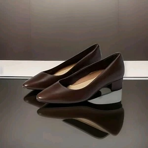 Walking Cradles Heidi Brown Leather Size 11WW - Picture 1 of 7