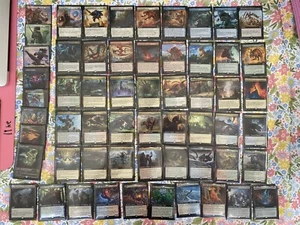 Magic The Gathering Ikoria *Sin Lámina* Juego Completo Arte Extendido + Triomas + PWs (58/58) MT/NM - Imagen 1 de 5