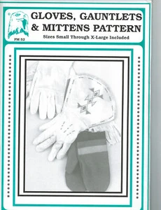 Gloves Gauntlets & Mittens Pattern - Picture 1 of 2