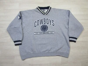 Vintage NFL Dallas Cowboys Lee Sport Crewneck Sweatshirt Gr. (2XL) blau grau - Bild 1 von 14