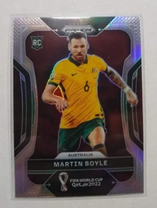 Copa Mundial Panini Prizm 2022 Qatar Martin Boyle plata Prizm radiocontrol Australia - Imagen 1 de 2