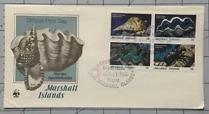 Marshall Islands 1986 - Marine Invertebrates - Scott 113a - First Day Cover - Picture 1 of 1