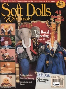 "Soft Dolls & Animals" Magazin von Scott Publikationen ~ Winter 1998 - Bild 1 von 1