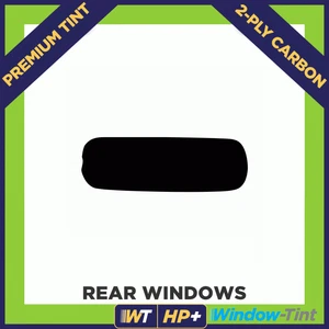 For Porsche Boxster 96-04 Carbon Pre Cut Window Tint 20% Dark Premium 2-ply HP+ - Picture 1 of 10