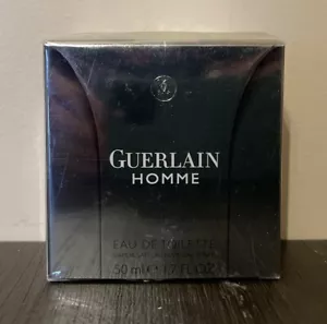 GUERLAIN HOMME by GUERLAIN PARIS 1.7 FL oz / 50 ML EDT Spray In Sealed Box - Picture 1 of 3
