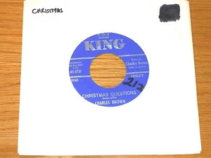 "R&B WEIHNACHTEN 45 UPM - CHARLES BROWN - KING 5731 - ""WEIHNACHTSFRAGEN" - Bild 1 von 2
