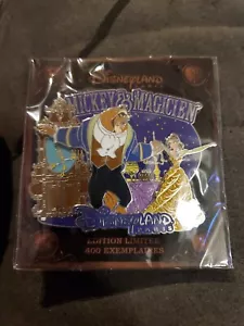Disney Pin Paris Mickey & Le Magicien Beauty & the Beast Belle & Beast LE 400 - Picture 1 of 3