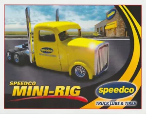 2014 Speedco Mini-Rig Traktor Zug Dünnstock Heldenkarte - Bild 1 von 2